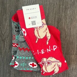 FRIENDS American Red Cross Socks